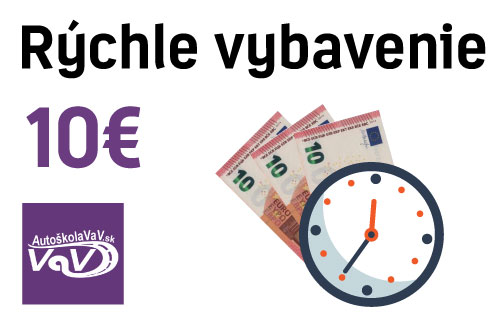 Zľava za rýchle lekárske potvrdenie