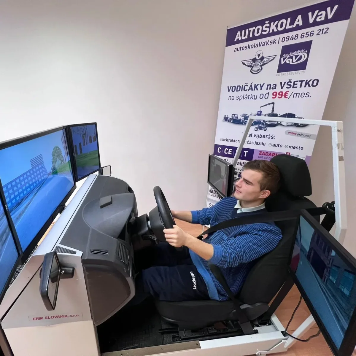 Autotrenažér — Autoškola VaV Michalovce