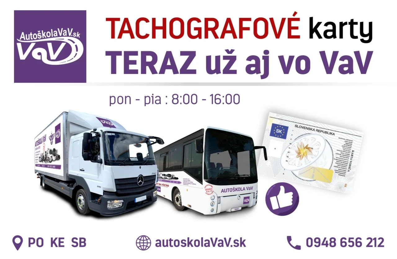 Žiadosti o vydanie tachografovej karty