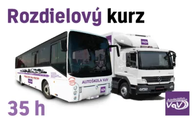 KKV - Rozdielový kurz (ZK) C/D 35 hod.